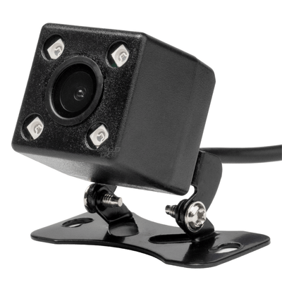 AMiO Universele Achteruitrij Camera 4 IR LED Nachtzicht voor Auto / Bus / Camper Zwart