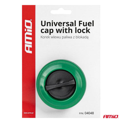 AMiO AMiO Universele Brandstofdop met Slot - Noodbrandstofdop voor Tankdop/Brandstofdop Auto Groen AMiO 2