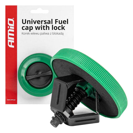 AMiO AMiO Universele Brandstofdop met Slot - Noodbrandstofdop voor Tankdop/Brandstofdop Auto Groen AMiO 1