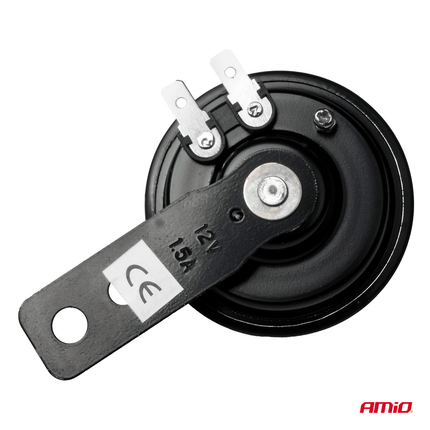 AMiO AMiO Universele Claxon Toeter Hoorn 12V 102dB ø70mm Zwart AMiO 2
