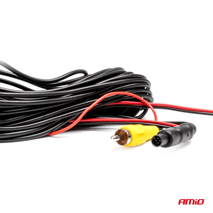 AMiO AMiO Universele Inbouw Achteruitrij Camera 8 IR LED Nachtzicht voor Auto / Bus / Camper Zwart AMiO 3