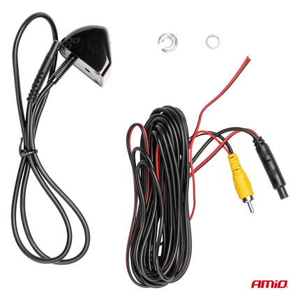 AMiO AMiO Universele Inbouw Achteruitrij Camera 8 IR LED Nachtzicht voor Auto / Bus / Camper Zwart AMiO 7