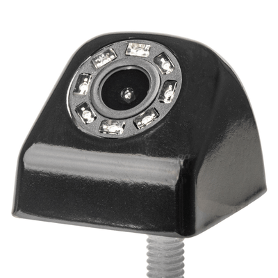 AMiO Universele Inbouw Achteruitrij Camera 8 IR LED Nachtzicht voor Auto / Bus / Camper Zwart