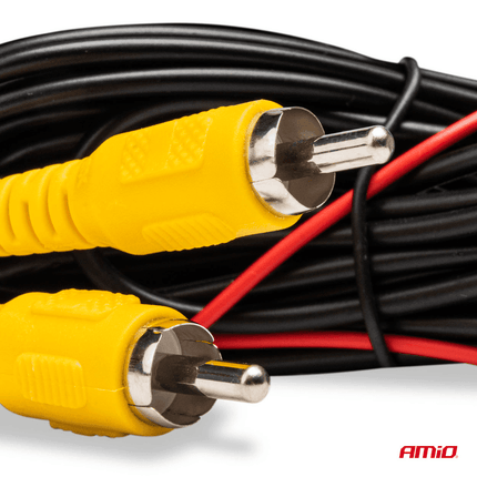 AMiO Universele Inbouw Achteruitrij Camera HD 720p 12v Zwart - VCTparts.nl