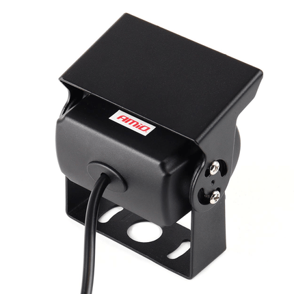 AMiO Universele Infrarood Achteruitrij Camera IR Nachtzicht met Aansluiting en Voeding (12V - 24V) Zwart - VCTparts.nl