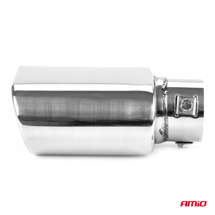 AMiO AMiO Universele Uitlaat Demper Tip RVS Koppelstuk (122 x 68 mm) Chrome AMiO 4