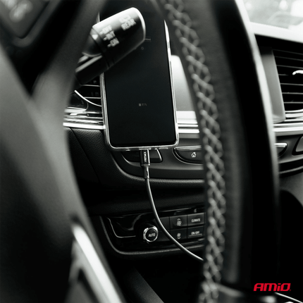 AMiO USB - A naar USB - C Kabel 2A 100cm FullLINK - Hoogwaardige Snellader Oplaadkabel Snoer - VCTparts.nl