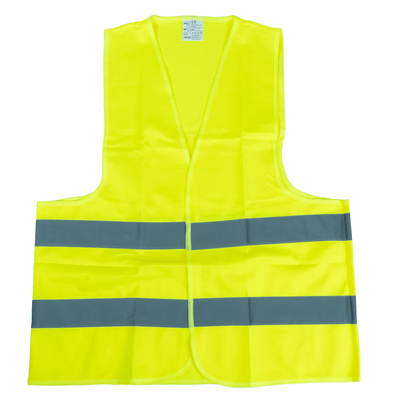AMiO Veiligheidsvest Geel SV-01 Reflecterend Hesje met ISO Certificaat (120gr/m)