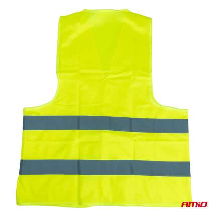 AMiO AMiO Veiligheidsvest Geel SV - 01 Reflecterend Hesje met ISO Certificaat (120gr/m) AMiO 4