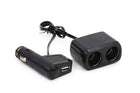 AMiO AMiO Verlengstuk Stopcontact SOC1 2+1 USB Universeel Zwart AMiO 3