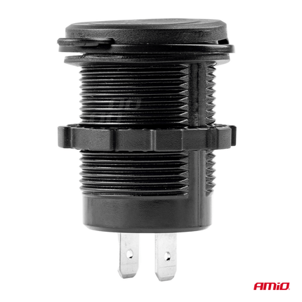 AMiO AMiO Waterdichte Telefoon Lader Autostekker Inbouwdoos USB - A en USB - C 12V 24V Universeel AMiO 7