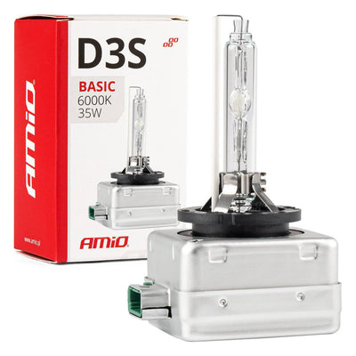 AMiO Xenon Lamp D3S 35W 6000K - E4 ECE R99 Goedgekeurde Helder Wit Koplamp Autolamp