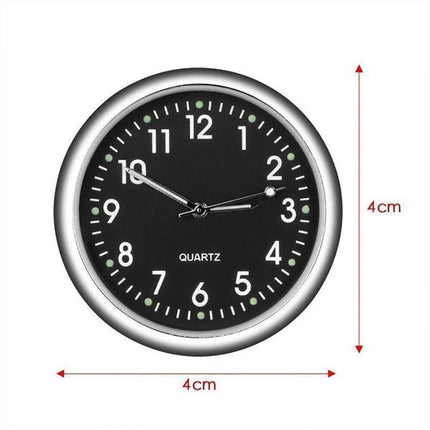 VCTparts Analoog Mini Dashboard Auto Klokje Zelfklevend zwart NORGOS 7