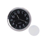 VCTparts Analoog Mini Dashboard Auto Klokje Zelfklevend zwart Chrome NORGOS 7