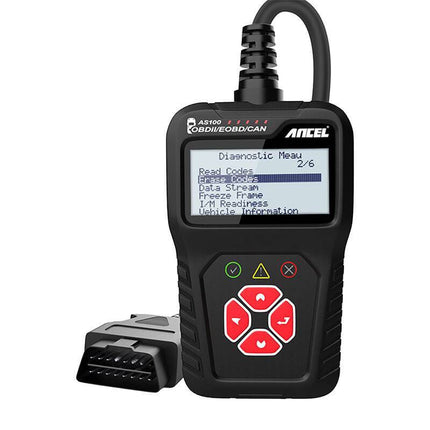Ancel Ancel AS100 OBD2 Diagnostic Scanner – Universeel Diagnoseapparaat voor Auto’s – Zwart INNPRO 1