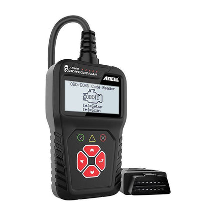 Ancel Ancel AS100 OBD2 Diagnostic Scanner – Universeel Diagnoseapparaat voor Auto’s – Zwart INNPRO 2