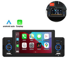 Android Auto Inbouw Radio Speler Digitaal LED Display Scherm met Bluetooth Aux 1DIN Mirrorlink Fm - VCTparts.nl