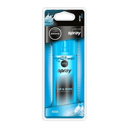 AROMA CAR AROMA CAR AROMA Auto Luchtverfrisser Aroma Spray Aqua Geur Lichtblauw AMiO 4