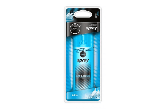 AROMA CAR AROMA CAR AROMA Auto Luchtverfrisser Aroma Spray Aqua Geur Lichtblauw AMiO 4