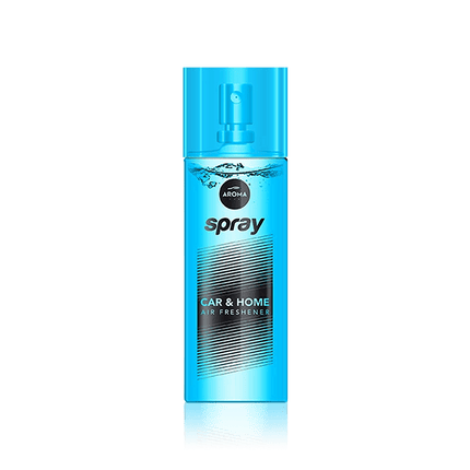 AROMA CAR AROMA CAR AROMA Auto Luchtverfrisser Aroma Spray Aqua Geur Lichtblauw AMiO 3
