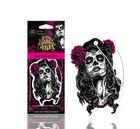 AROMA CAR AROMA CAR AROMA Dia de los Muertos Auto Luchtverfrisser Stoere Schedel - Pink Diamond Girl AMiO 2