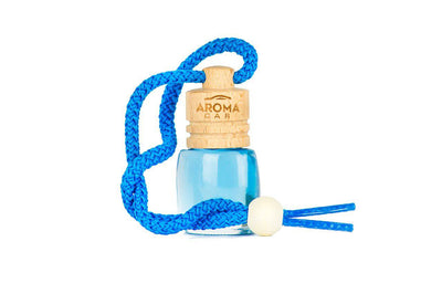AROMA CAR AROMA Hout Luchtverfrisser AQUA Langdurige Frisheid Frisse Watergeur Blauw