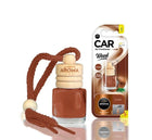 AROMA CAR AROMA CAR AROMA Hout Luchtverfrisser KOKOS Langdurige Frisheid Tropische Geur Wit AMiO 2
