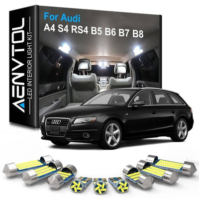 Audi A4-S4-RS4 B8 Interieur Verlichting Canbus led Wit 6000K