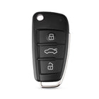 VCTparts Audi Klapsleutel Afstandsbediening Behuizing 2003 - 2012 (excl. chip) NORGOS 7