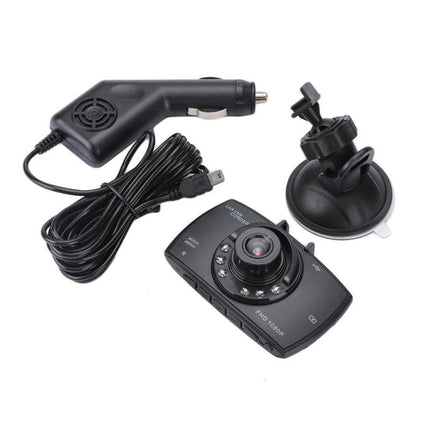 Auto Dashcam HD 1080P Dashboard Video Recorder met Nachtzicht Zwart - VCTparts.nl