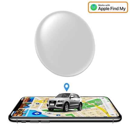 VCTparts Auto GPS Locatie Tracker Anti - Diefstal Functie Smart Tag - Werkt met Zoek Mijn App - IOS/iPhone - Wit VCTparts 1