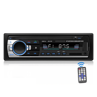 Auto Radio Inbouw Speler Digitale Bluetooth met Aux en RGB LED