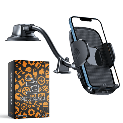 VCTparts Auto Telefoonhouder met Flexibele Arm voor Dashboard en Voorruit Zwart VCTparts 2