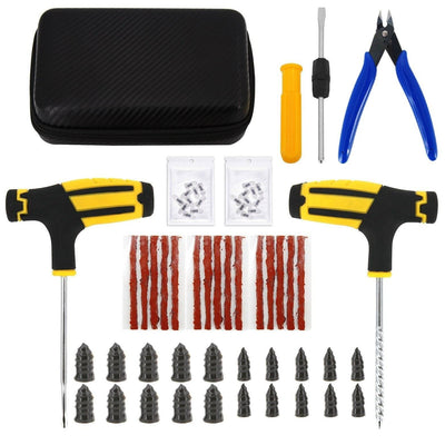 Autoband Reparatie Gereedschap Set met Rubber Strips en Rubberen Schroeven