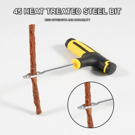 VCTparts Autoband Reparatie Gereedschap Set met Rubber Strips Zwart NORGOS 4