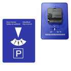 VCTparts Automatisch Roterende Blauwe Parkeerschijf / Parkeerkaart - Parkeren in de blauwe zone (4 talen) NORGOS 6