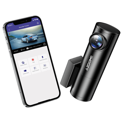 AZDome AZDome Dashcam BN03 1296P 1CH Wifi Auto Video Recorder Zwart NORGOS 10