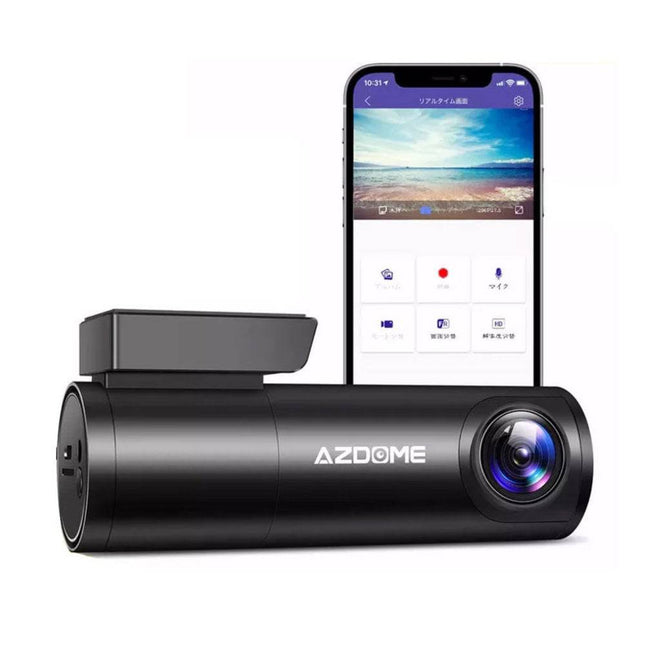 AZDome AZDome Dashcam M300 1296P Wifi Auto Video Recorder Zwart NORGOS 4