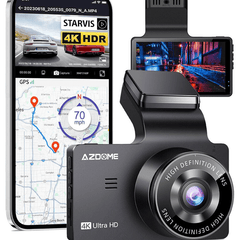 AZDome AZDome Dashcam M63 Lite True 4K Wifi Auto Video Recorder Zwart INNPRO 1