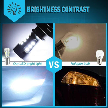 VCTparts BA15s led wit 1156 Achterlicht (set) NORGOS 6