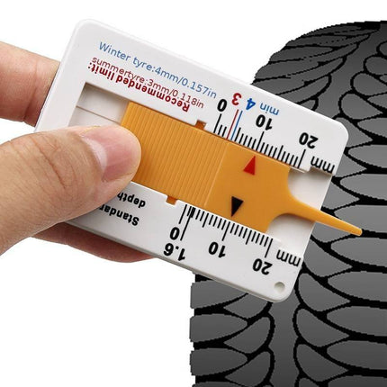 VCTparts Bandenprofielmeter Gereedschap Autoband Diepte voor Wettelijk Minimum NORGOS 5