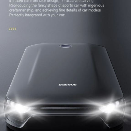 Baseus Auto Jump Starter Powerbank, Noodstroom Accu 8.000 mAh + Startkabels [Autolader Autostarter Jumpstarter] - VCTparts.nl