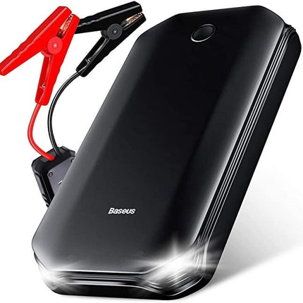 Baseus Auto Jump Starter Powerbank, Noodstroom Accu 8.000 mAh + Startkabels [Autolader Autostarter Jumpstarter] - VCTparts.nl