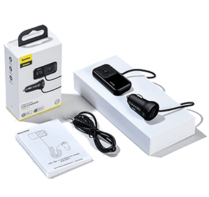 Baseus Bluetooth Carkit FM transmitter - VCTparts.nl