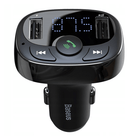 Baseus Bluetooth Muziek FM Transmitter en Dubbele USB Poort Autolader - VCTparts.nl