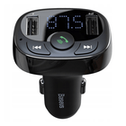 Baseus Baseus Bluetooth Muziek FM Transmitter en Dubbele USB Poort S - 09A Autolader Zwart Hurtel 1