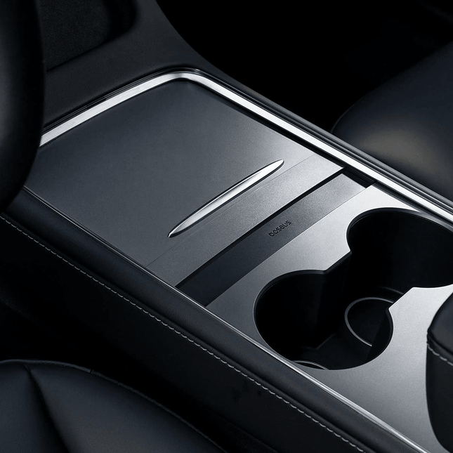 Baseus Baseus T - Space USB HUB voor Tesla Model 3 / Y zwart | Ingebouwde 45W USB - C Kabel | 5 Poorten voor Opladen van USB - A en USB - C Apparaten Hurtel 2