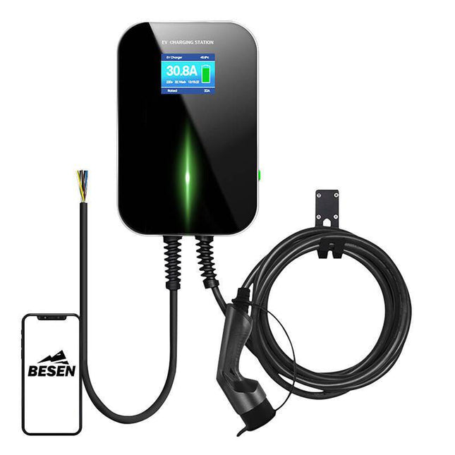 Besen Besen BS20 Wandlader voor Elektrische Auto’s 22 kW – App - bediening – Zwart INNPRO 3