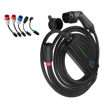 Besen PCD050 Draagbare Oplader voor Elektrische Auto’s – Zwart