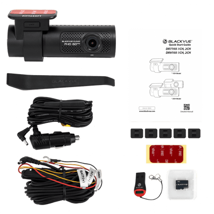 BlackVue BlackVue DR770X - 1CH Full HD Cloud Dashcam 64GB Auto Video Recorder Zwart Optimount 2
